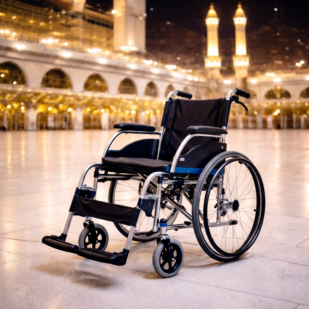 Fauteuil roulant au Haram